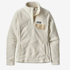 White Patagonia fleece